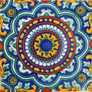 Mexican Clay Tile Rosario Verde 1115